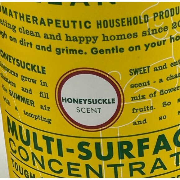 Mrs. Meyer's Honeysuckle Multi-Surface Concentrate 32 fl oz Cleaner Multipurpose - Picture 4 of 5